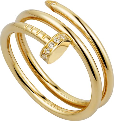 cartier juste un clou ring replica|juste un clou ring regular.